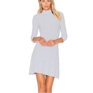 For Love and Lemons Knitz Periwinkle Blue Simone Sweater Dress